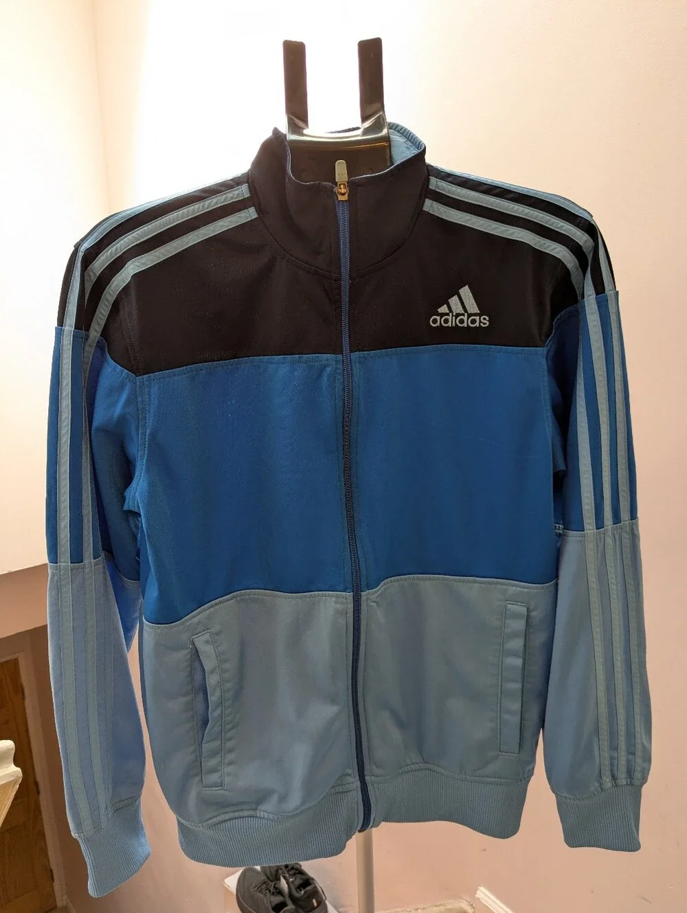 Adidas Size S Blue Track Jacket